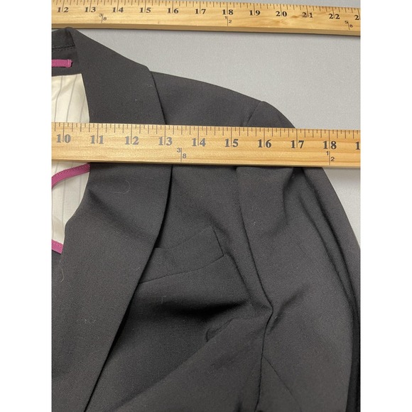Ann Taylor Womens Blazer 10 Wool Blend Lined Career Jacket Professional Office - Picture 10 of 10